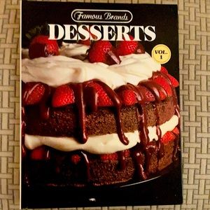 Famous Brands Desserts. Vol 1. Hardback book.